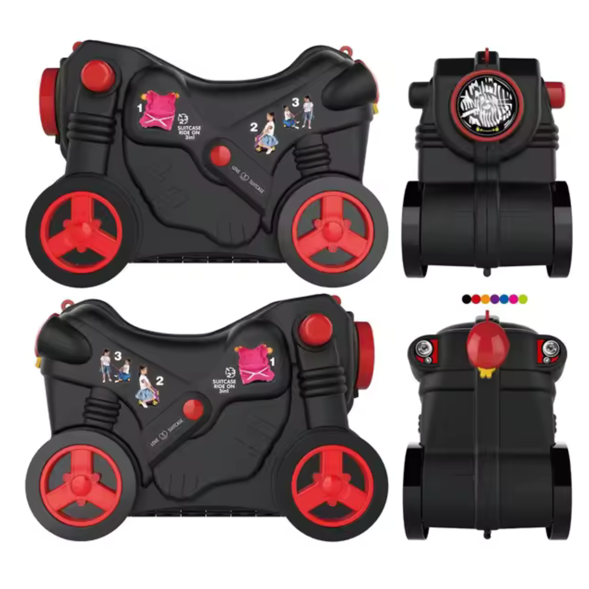 Maleta Remolcable Motocicleta Pro