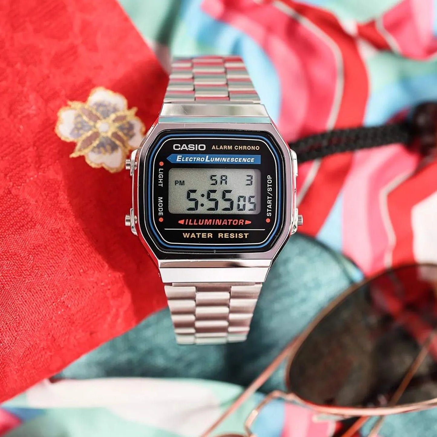 Reloj Casio H Digital Metal A168wa1