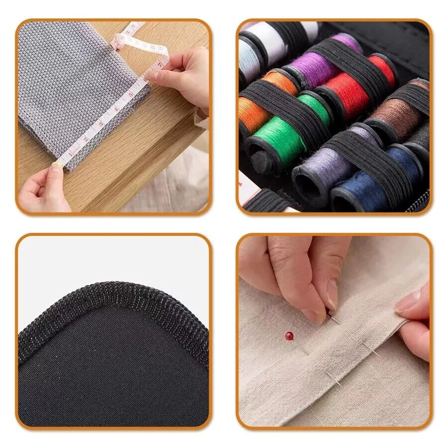 Kit De Costura Premium Agujas Hilos