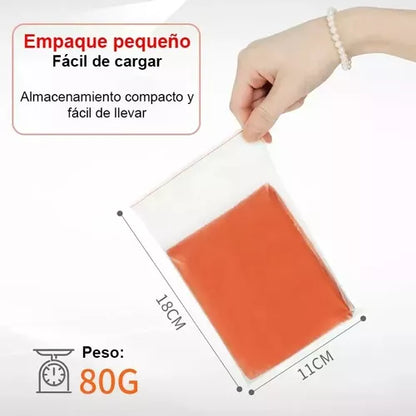 2 Poncho Emergencia Manta Termica