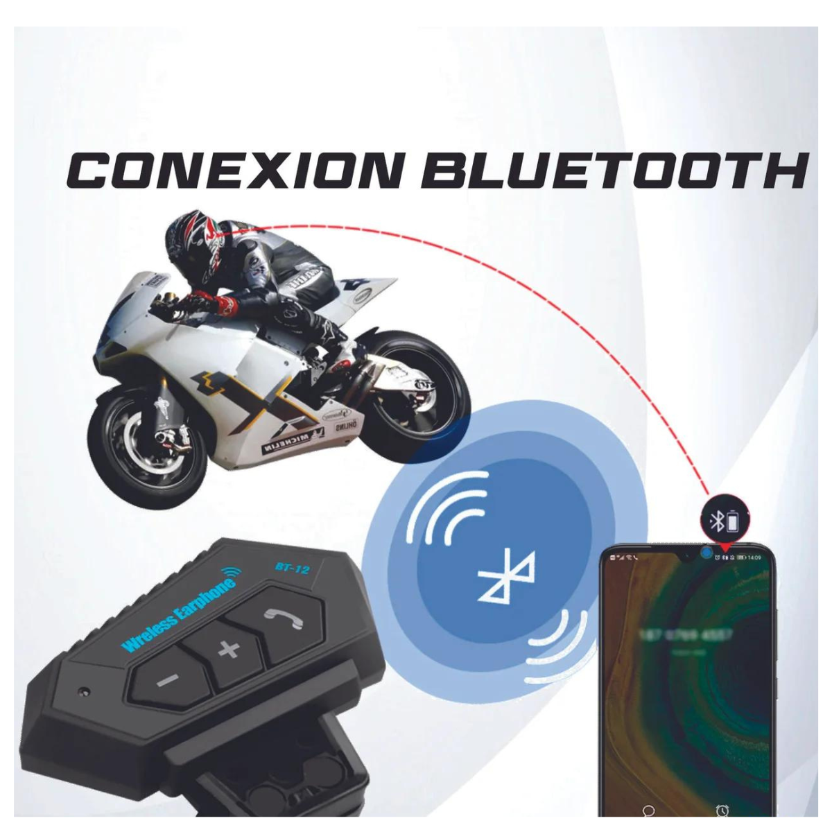 Intercomunicador Para Motos