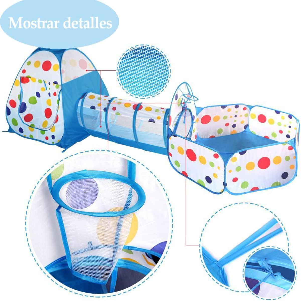 Carpa Piscina De Tunel Plegable