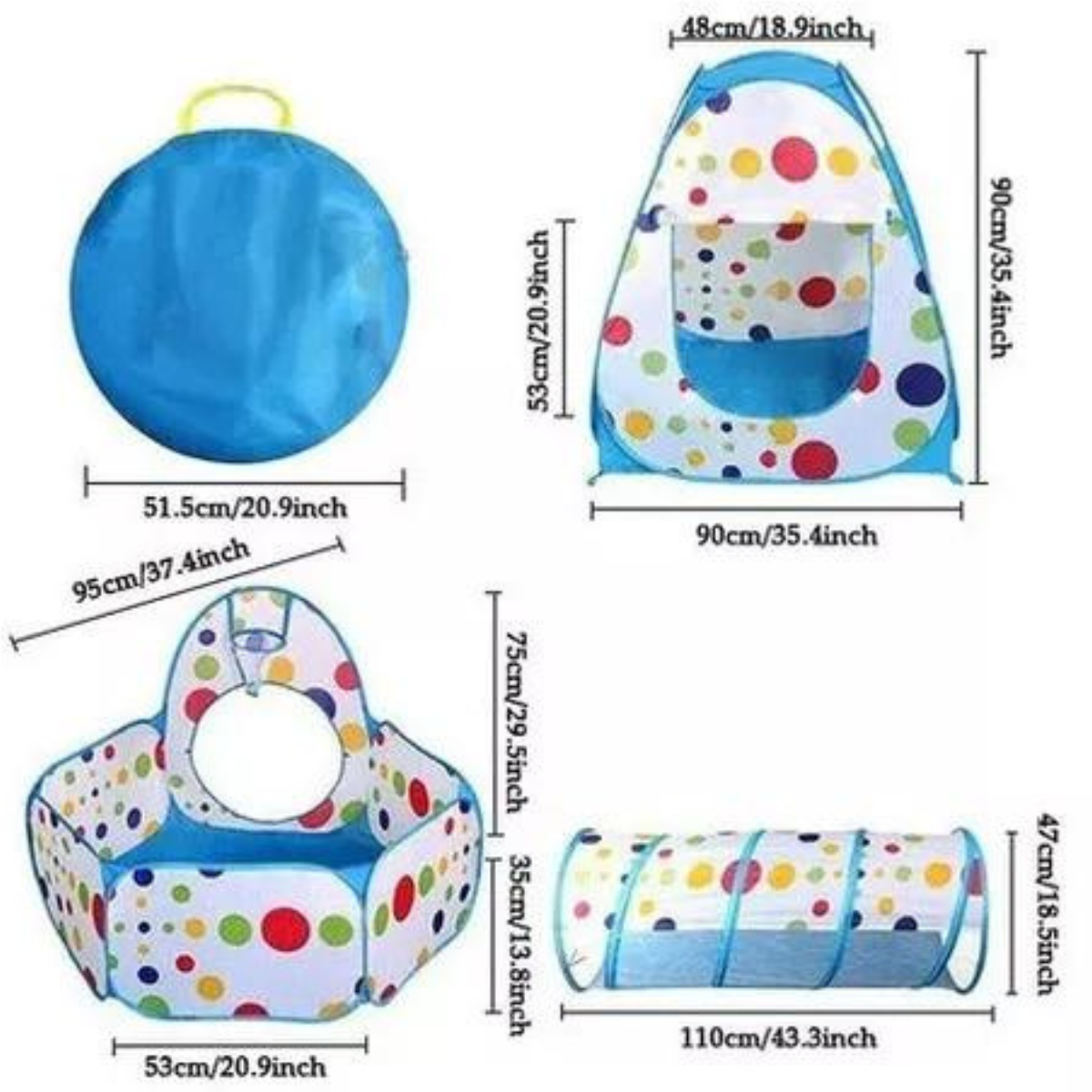 Carpa Piscina De Tunel Plegable