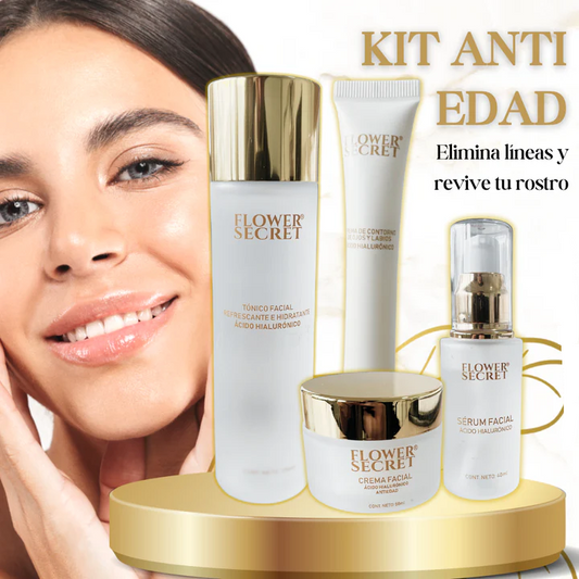 Kit Anti Edad Ácido Hialurónico Skin Care