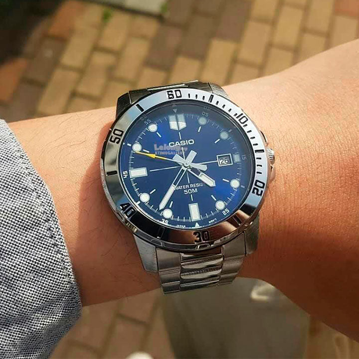 Reloj Casio H Analogo Metal Mtpvd01d2