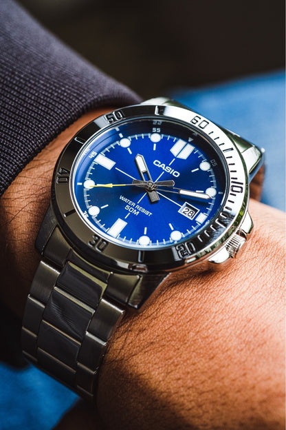 Reloj Casio H Analogo Metal Mtpvd01d2
