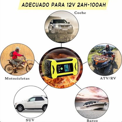 Cargador De Batería De Automóvil 6a 12v